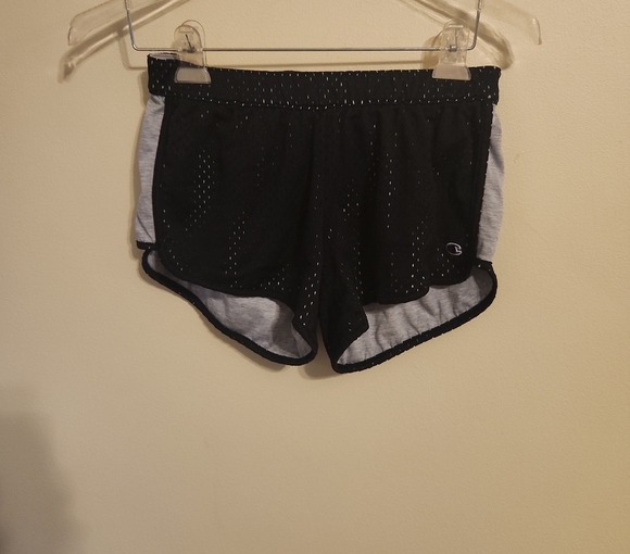 Champion Women's Black and Gray Athletic Shorts 2 Pairs - Picture 2 of 8